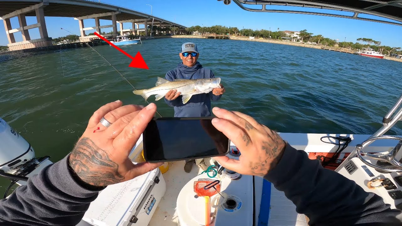 Central Florida Saltwater Fishing in Ponce Inlet. Tough Spring conditions