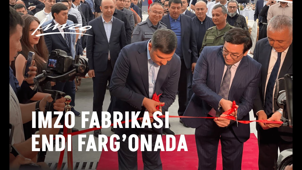 🎊 Farg'onada Imzo zavodining franshizasi va u bilan birga yangi shourum ham ochildi!
