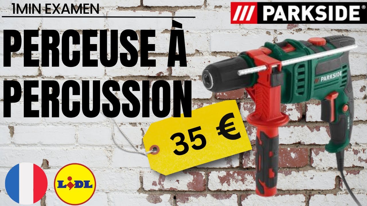 PERCEUSE À PERCUSSION Parkside PSBM 750 B2 FRANCE FRANÇAIS LIDL