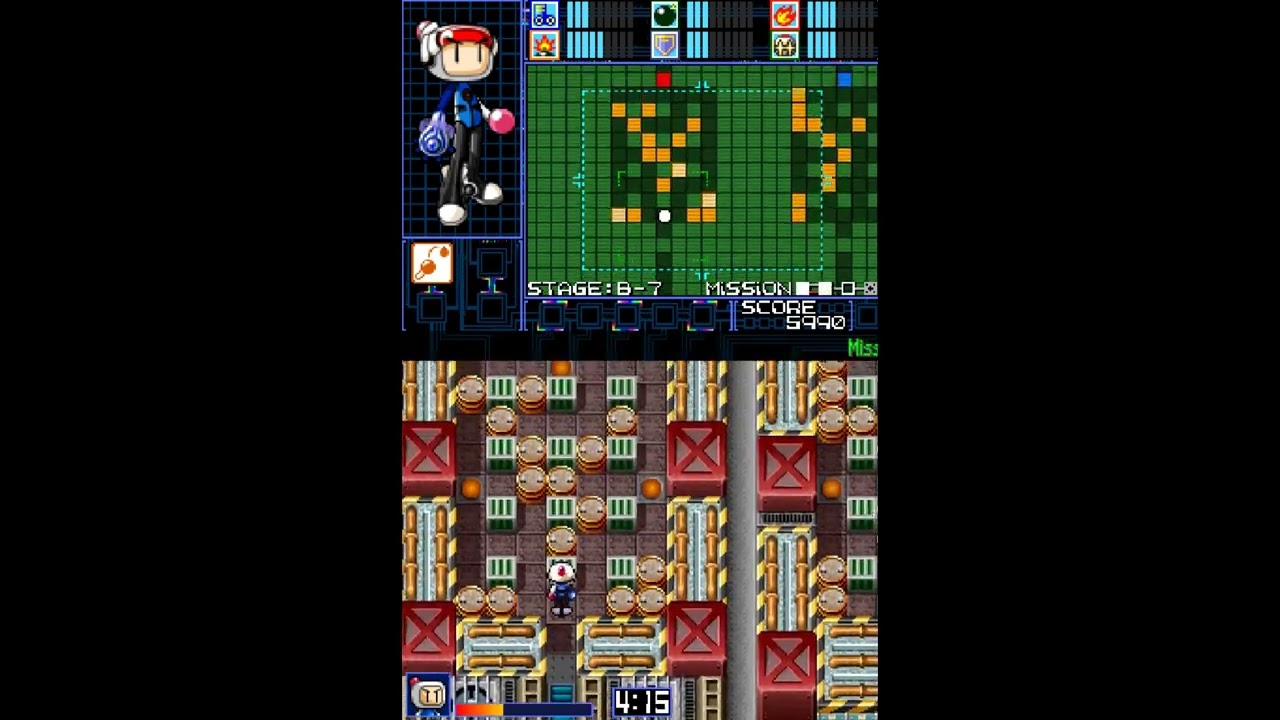 Custom Battler Bomberman / Bomberman 2 (DS) - All Parts Location Guide