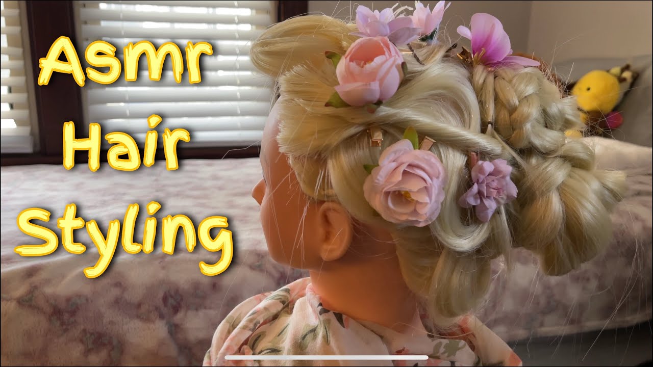 Asmr | Hair Styling | Whispering