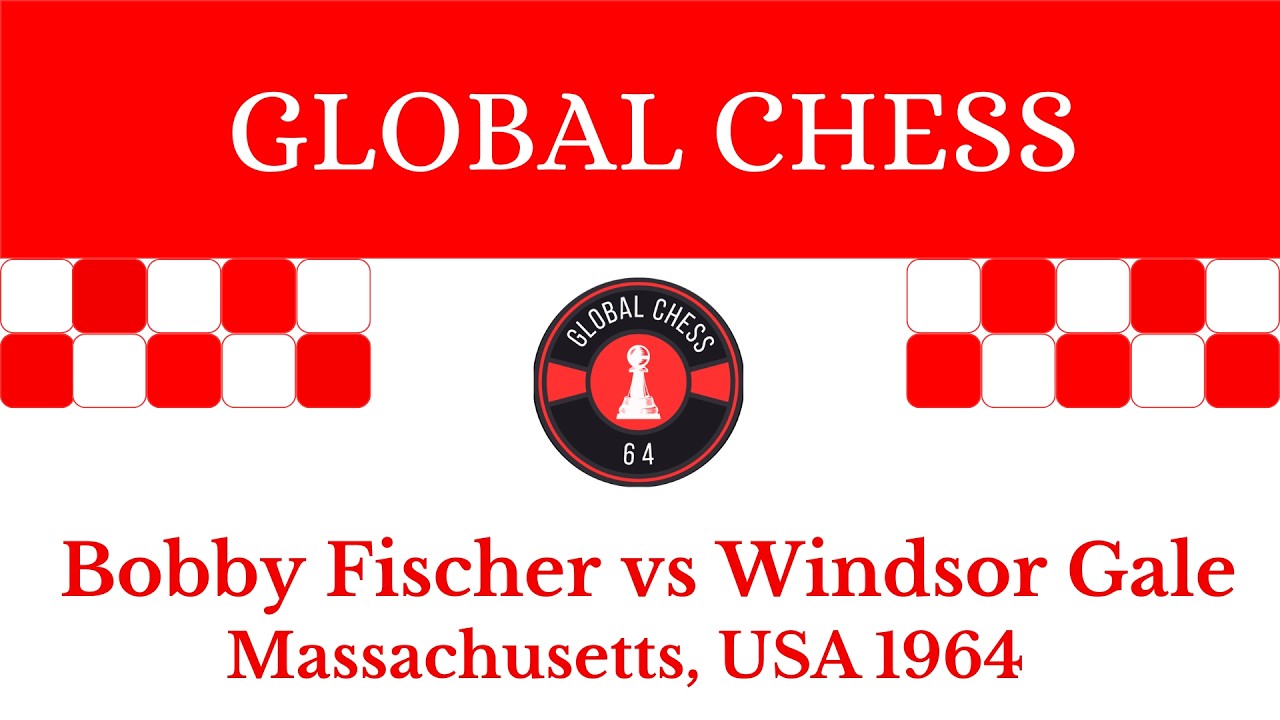 Bobby Fischer vs Windsor Gale. Massachusetts, USA 1964