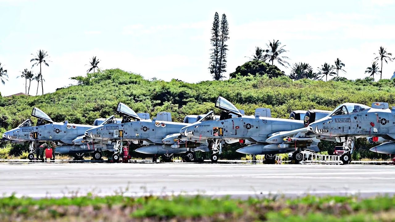 2024 RIMPAC: A-10 Warthogs & 924th Fighter Group in Hawaii | Last Deployment Before Deactivation