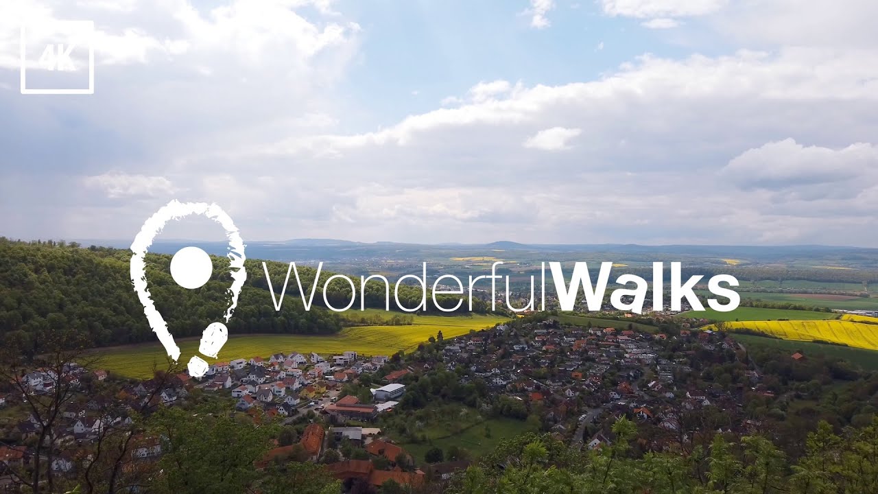 Wonderful Walks | Durch den Wald zur Burg Plesse [4K]