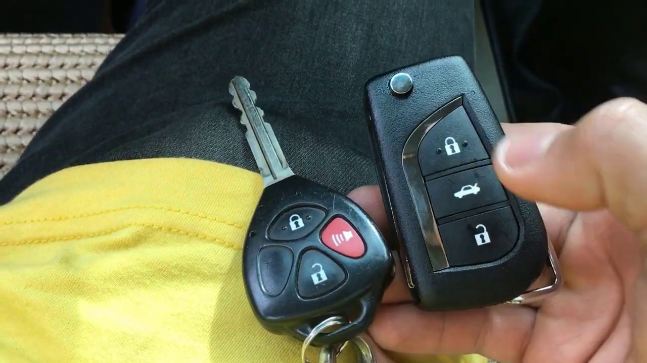 Program remote Hilux 2014 by KEYDIY