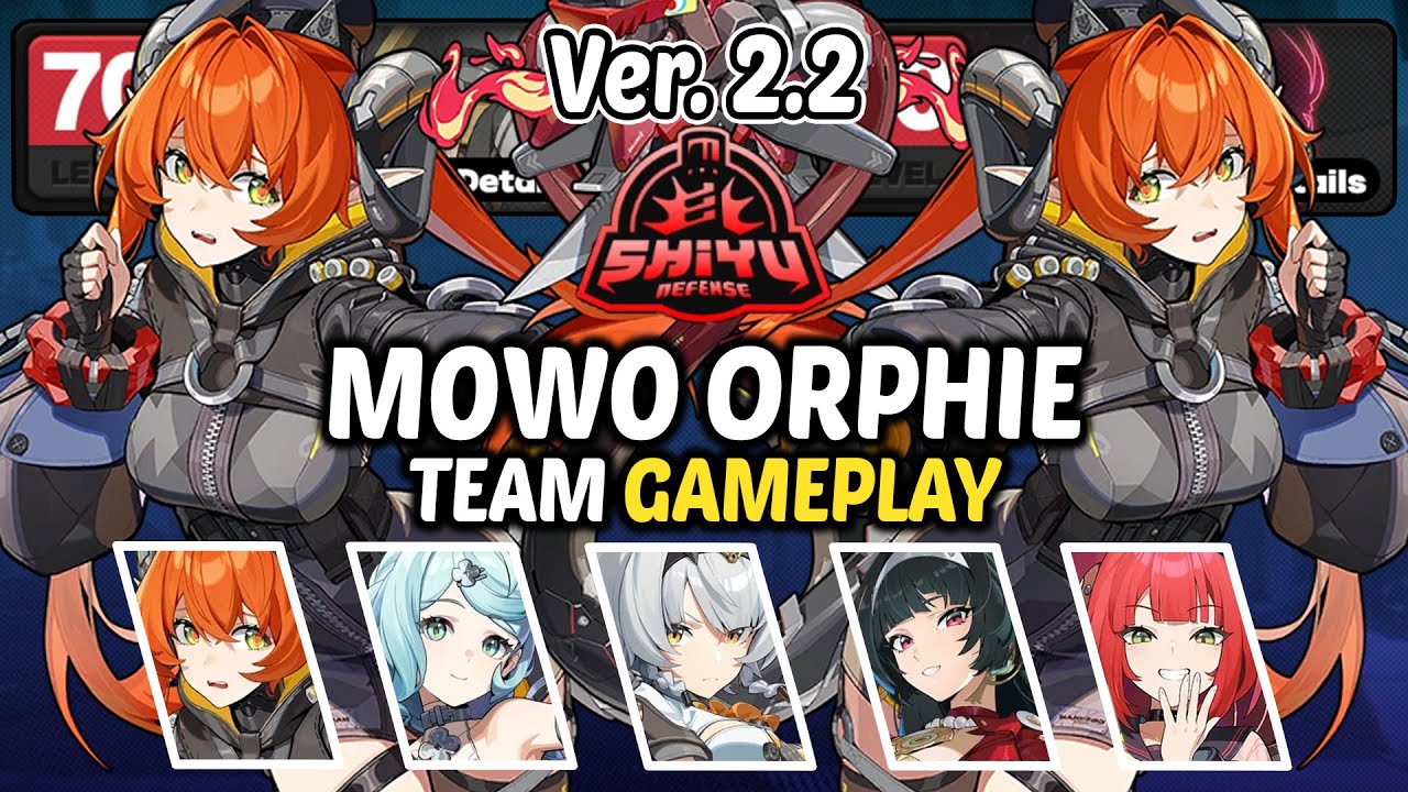 ВИТРИНА ОРФИ F2P!! M0W0 Орфи с разными командами | Zenless Zone Zero 2.2