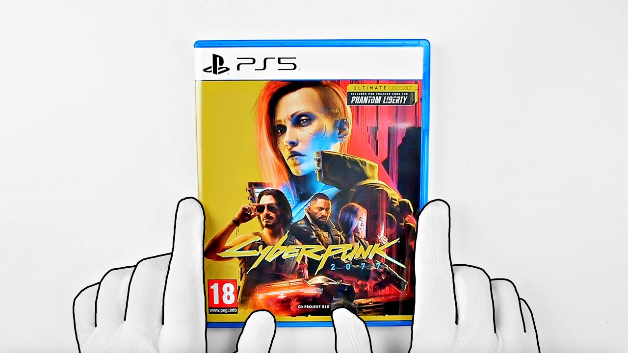 Cyberpunk 2077 ULTIMATE EDITION [PS5] Unboxing