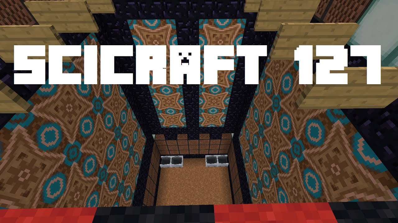 SciCraft 127: Large Platform Elevator And Finishing The Quad Perimeter
