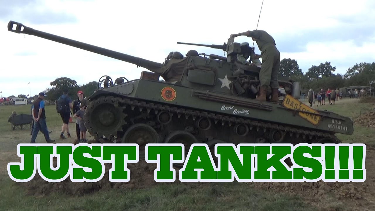 Tank Showcase From UK Yorkshire Wartime Event