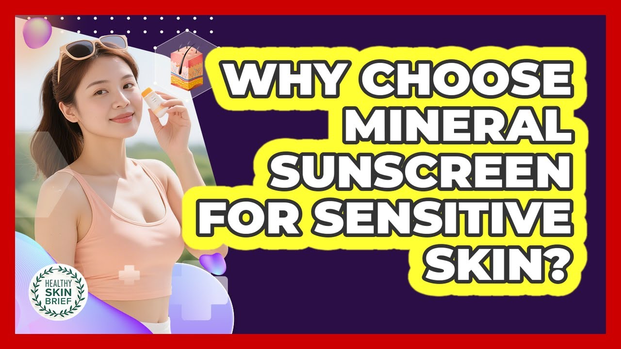Why choose mineral sunscreen for sensitive skin?