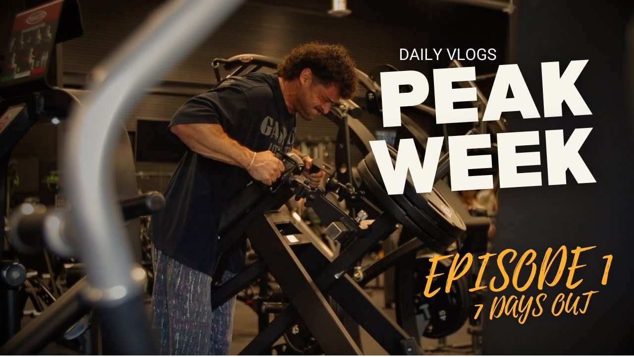 LOW CARB DAYS ARE UPON US | PEAK WEEK VLOGS EP. 1