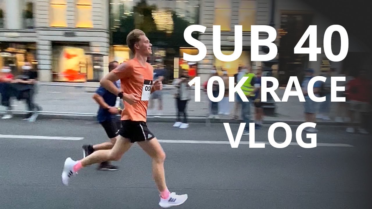 SUB 40 MINUTE 10K RACE ATTEMPT! - Running Race Vlog | Ultimaterunning