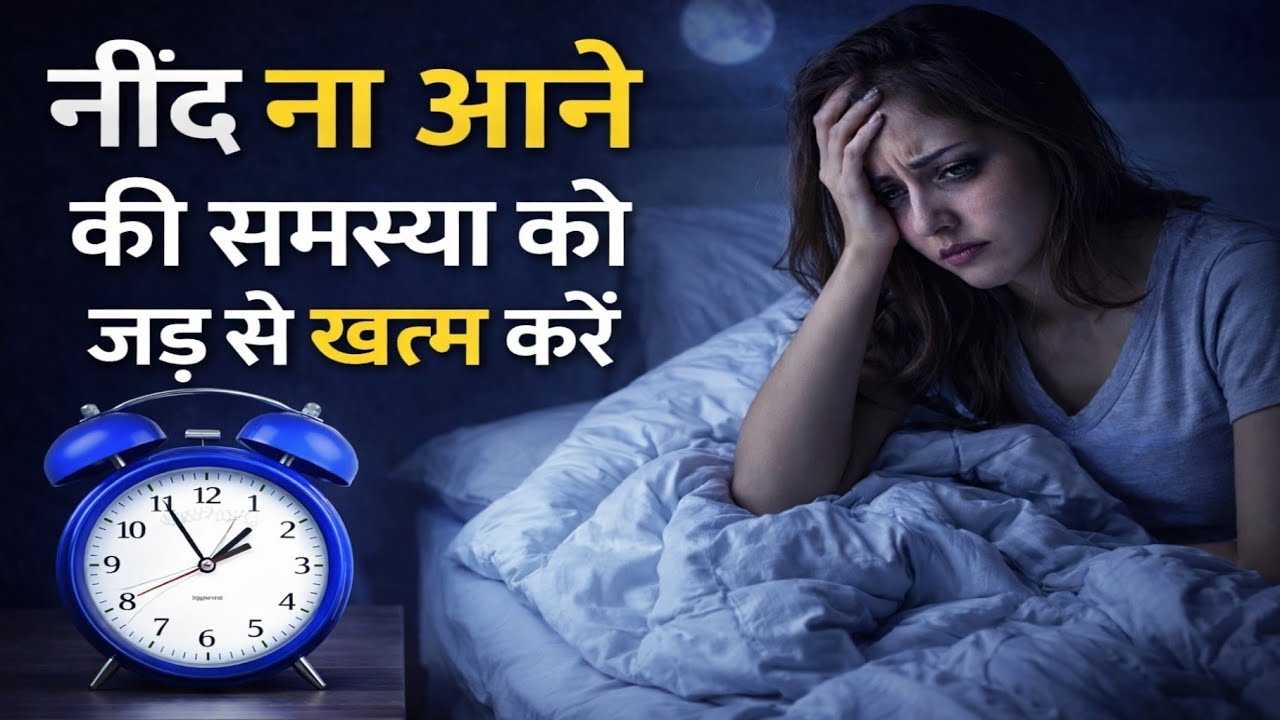नींद ना आने की समस्या को जड़ से खत्म करें     how to recover from insomnia @studentpointacademy