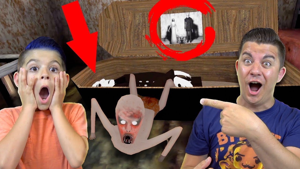 SLENDRINA'S BABY DADDY IS A VAMPIRE!! Slendrina The Forest (Huge Discovery)