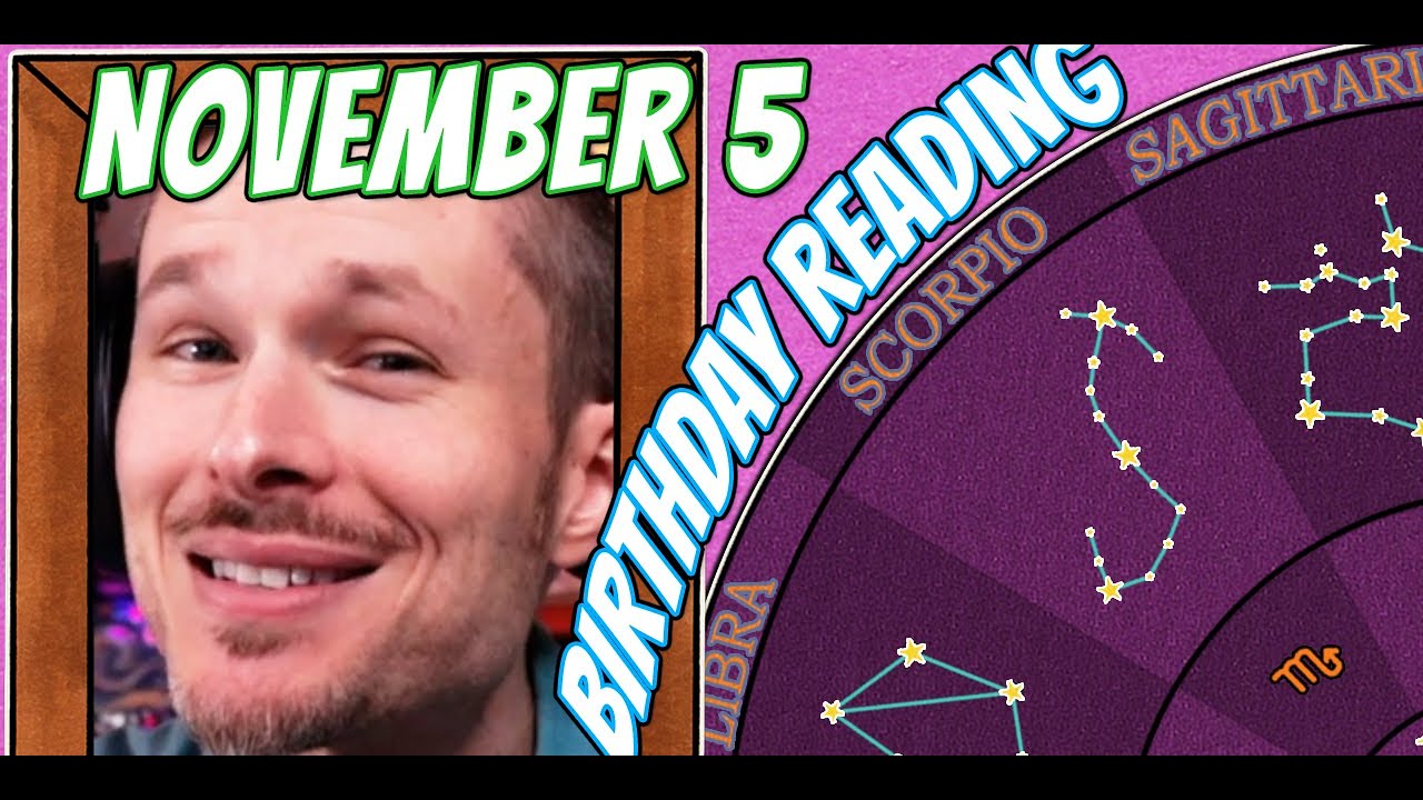 'Secret Language of Birthdays' November 5 Birthday Reading 🪅 🎊