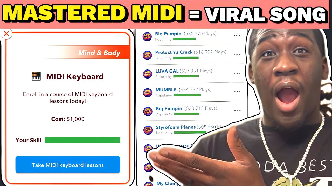 Этот единственный навык BitLife поможет каждой песне стать вирусной благодаря обновлению для прод...