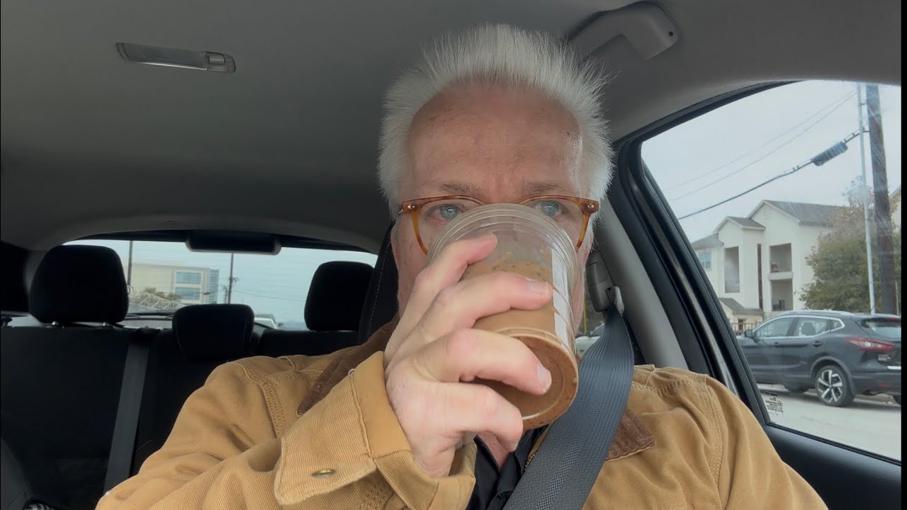Having A S’more Iced Latte On A Cold Day At A New Coffee Trailer Called Wind Up