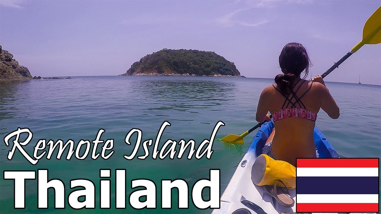 Kayaking Off An Island In Phuket, THAILAND!