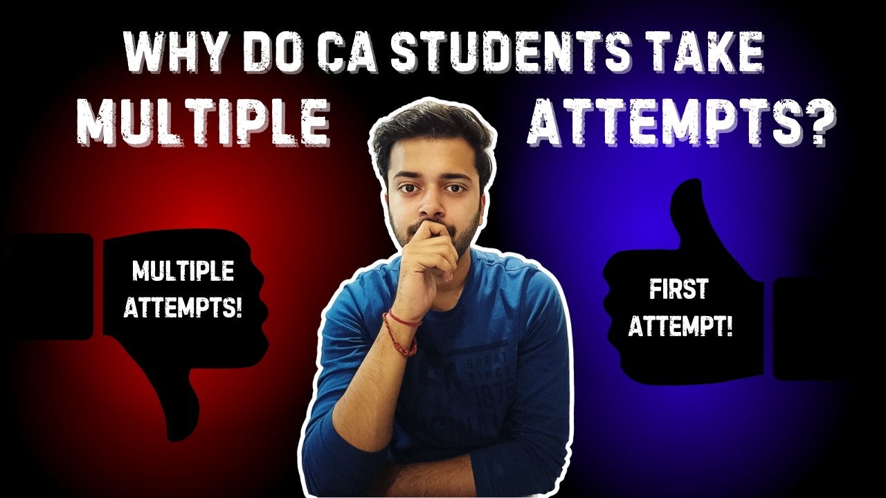 Why do CA STUDENTS take MULTIPLE ATTEMPTS to Pass the Exams? | Fixed Passing Percentage? #caresults