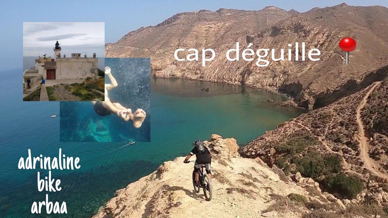 اكتشف  منارة راس الابرة مع الدرجات الجبلية cap diguille Oran à vélo  🚴‍♂️🇩🇿