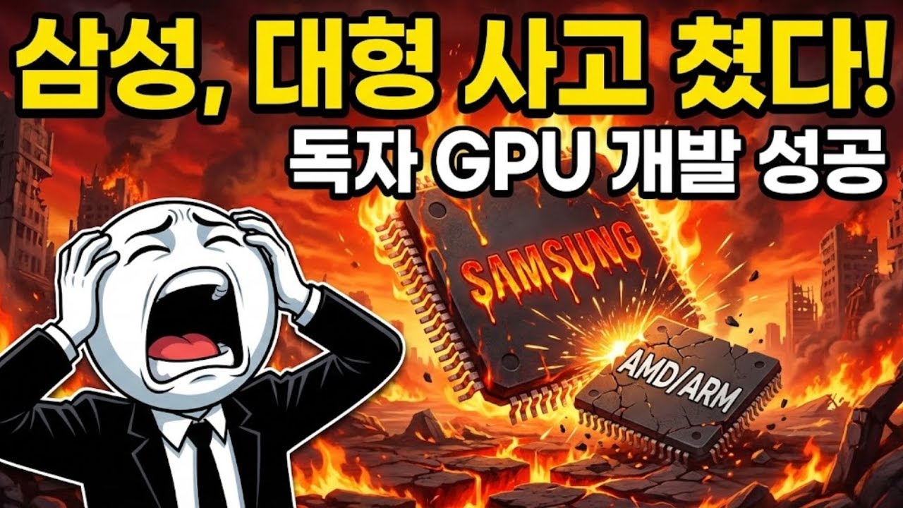 삼성 독자 GPU 개발 완료 1300조 베팅한 삼성전자 엔비디아·TSMC가 동시에 긴장하는 충격적 이유