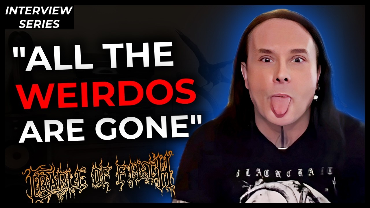 Dani Filth interview on Cradle of Filth, new movie, The Screaming of the Valkyries, Ed Sheeran &more
