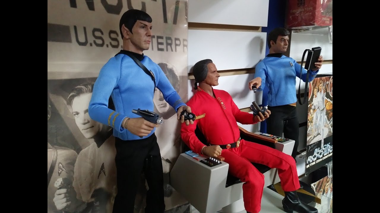 QMX Spock 1:6 Scale Action Figure Unboxing & Review! Star Trek 1/6