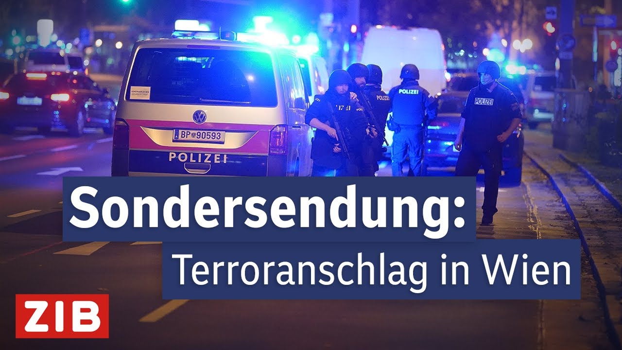 ZIB Spezial zum Terroranschlag in Wien | 02.11.2020