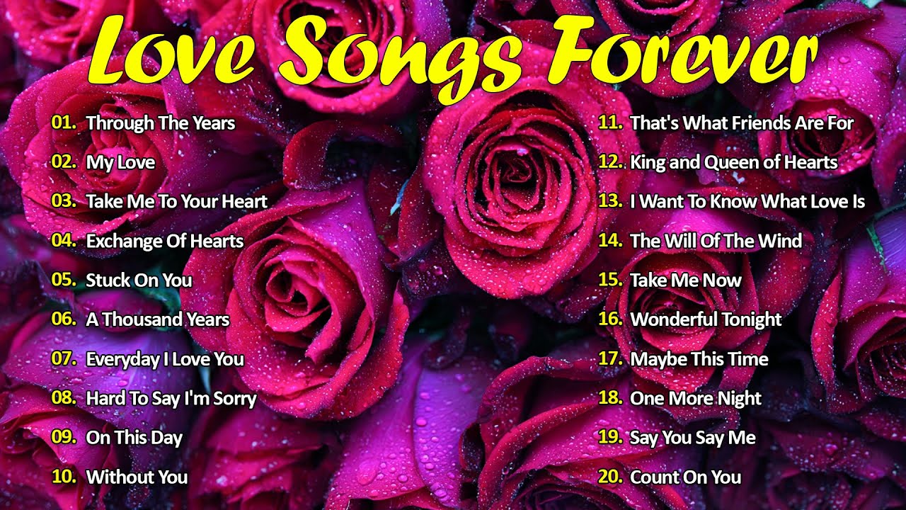 GREATEST HITS OF LOVE SONGS 70'S 80'S 90'S🌹BEST 100 LOVE SONGS 2025🌹AIR SUPPLY, LIONEL RICHIE
