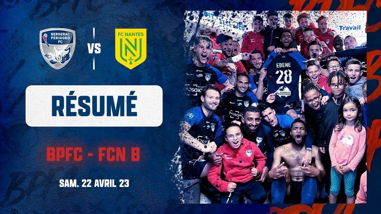 RÉSUMÉ match N2 : BPFC vs FC Nantes B J26
