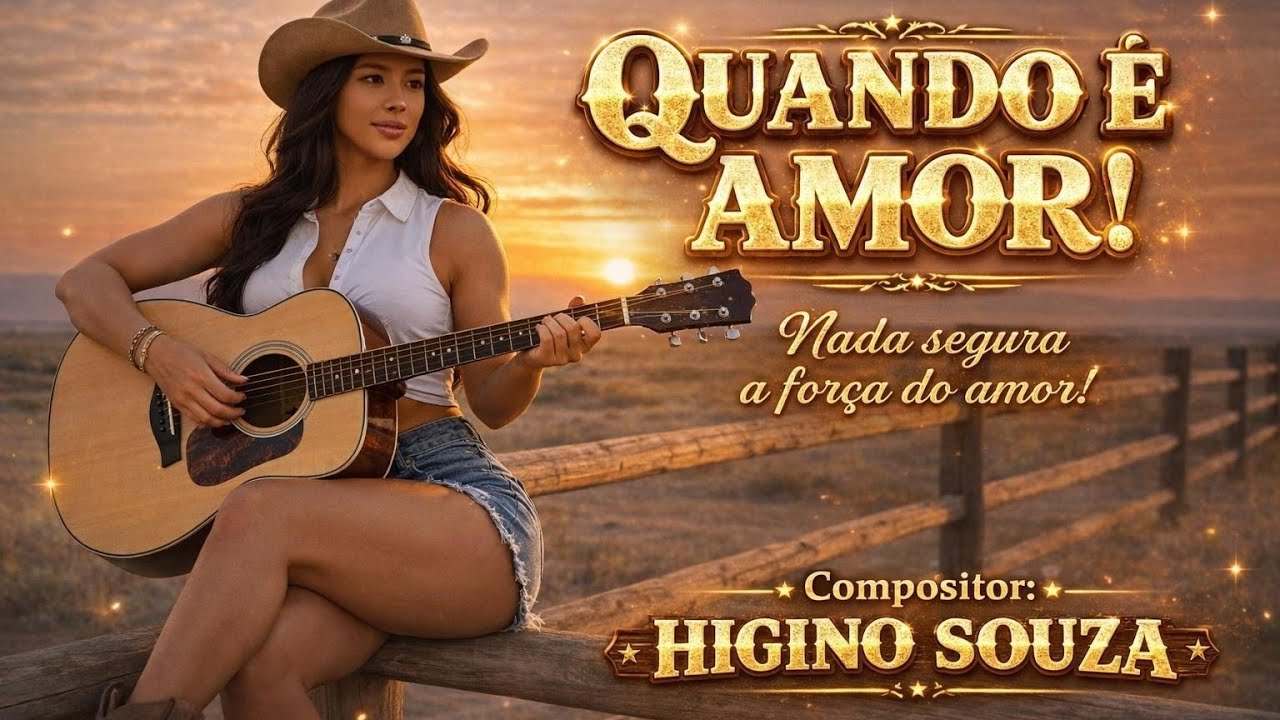 Música romântica | QUANDO É AMOR! |  Sertanejo romântico| Top hits 2026