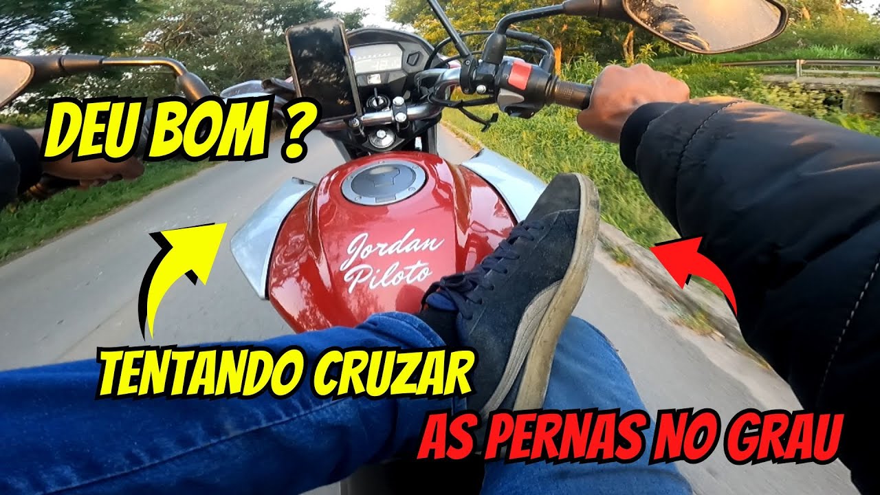 CRUZAR AS PERNAS NO GRAU !!