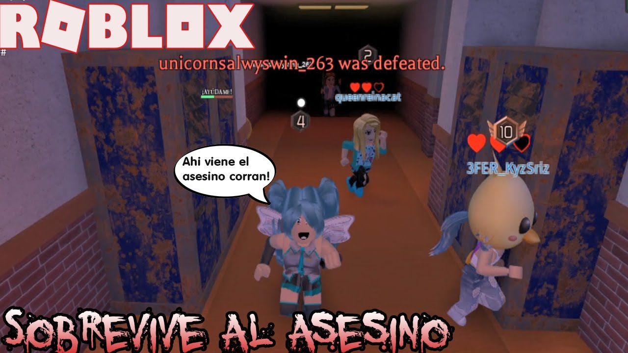 Roblox: Jugamos Sobrevive al Asesino! #1: Juego Sola Y Con Suscriptoras!