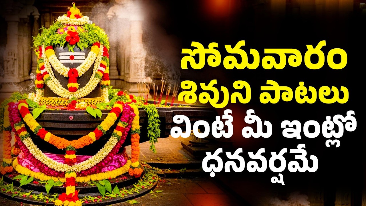 సోమవారం శివుని పాటలు వింటే మీ ఇంట్లో ధనవర్షమే | Mana Palle Patalu