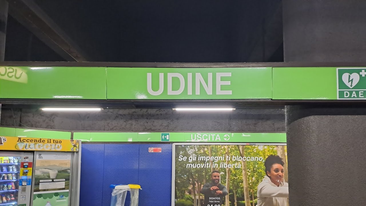 (Walkthrough) Stazione UDINE (M2 Metro Milano)
