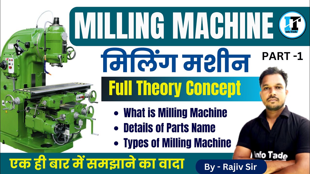 What is Milling Machine |Types of Milling Machine Working Principle of Milling Machine By Rajiv Sir