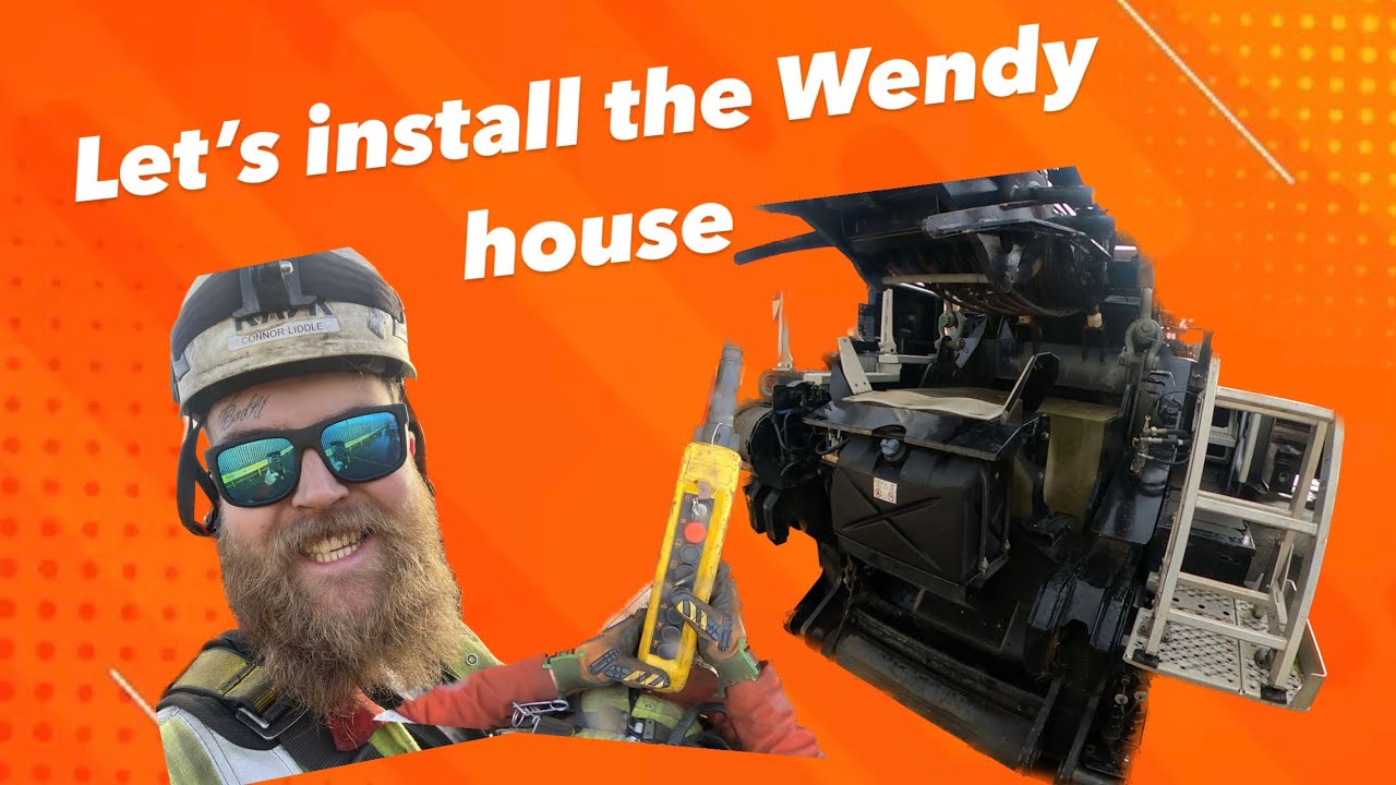 Installing the Wendy house (primary aggregate)
