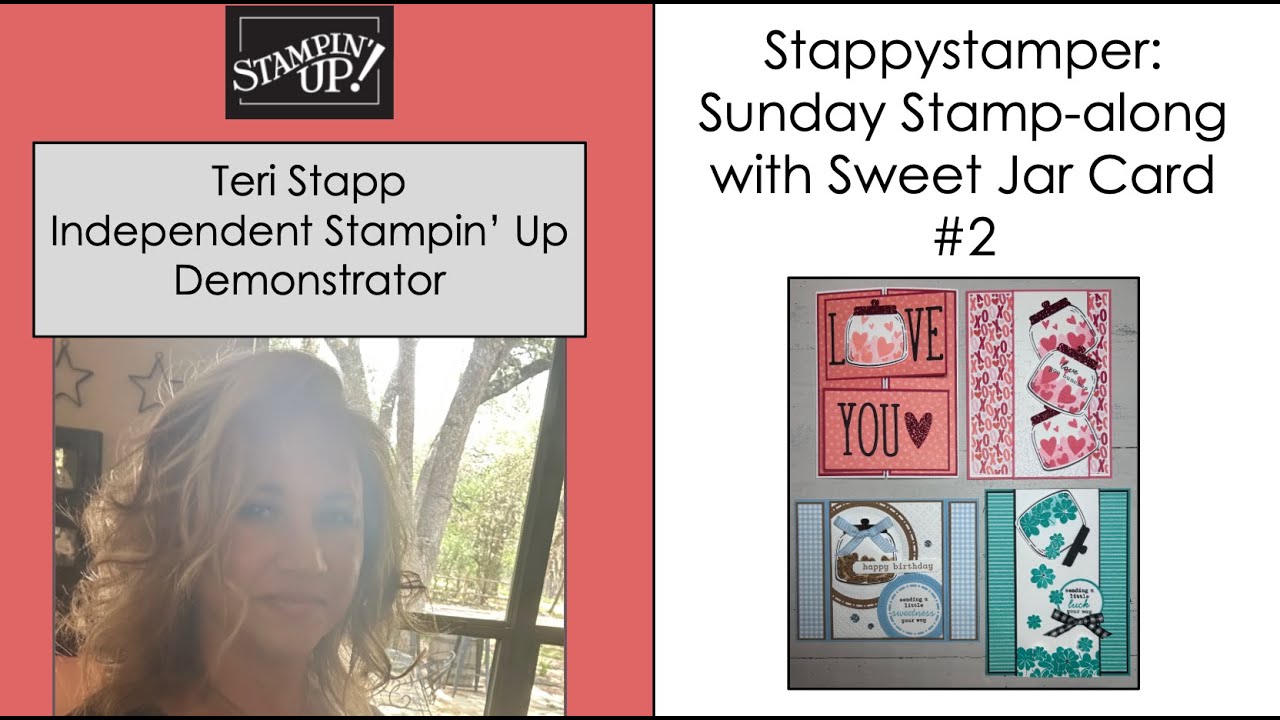 Stappystamper: Sweet Jar Sunday Stamp-along Card #2