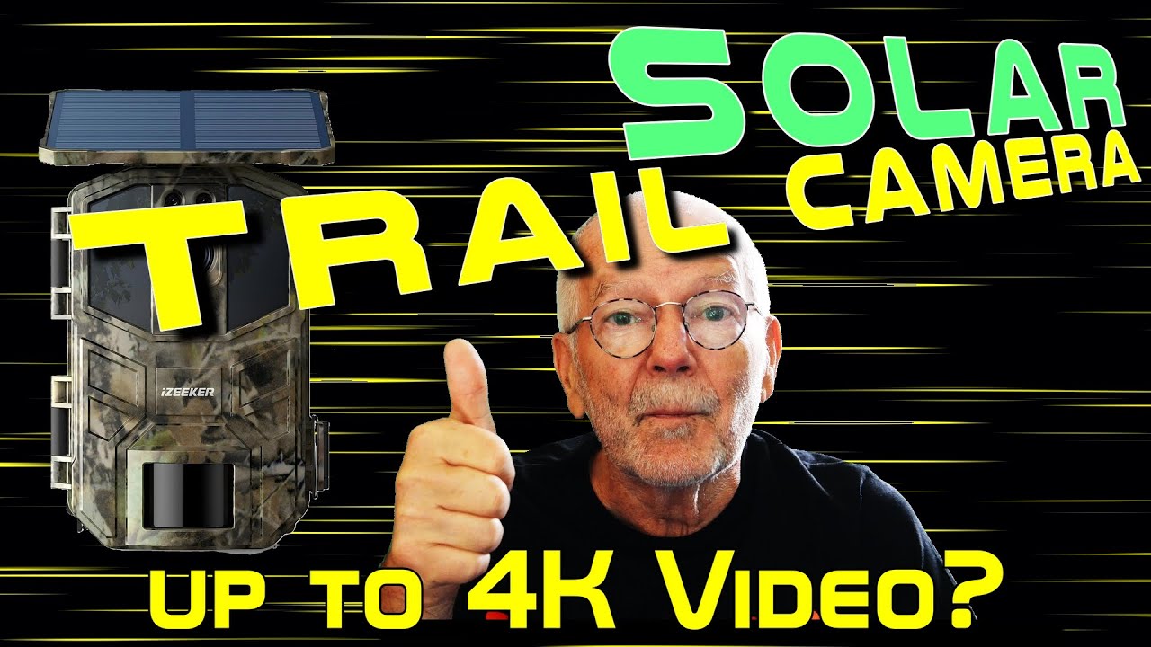 iZEEKER Solar Wildkamera iG420 Test: WLAN 4K 64MP Bluetooth Nachtsicht mit 40 x 840 nm LEDs