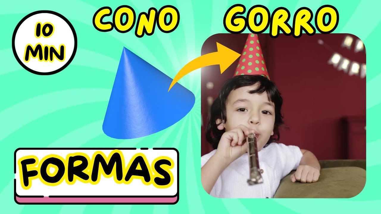 Shapes in Spanish! Formas en español! - Learn Spanish for Kids