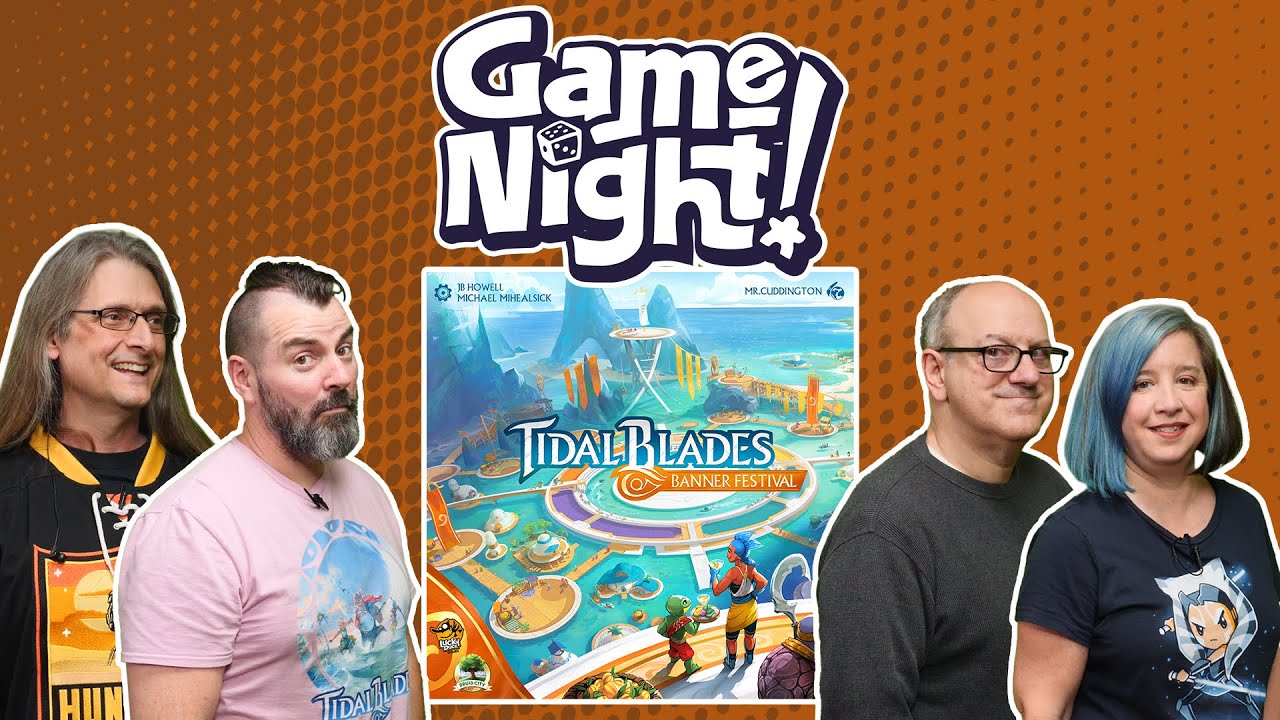 Tidal Blades: Banner Festival - GameNight! Se10 Ep51 - How to Play and Playthrough