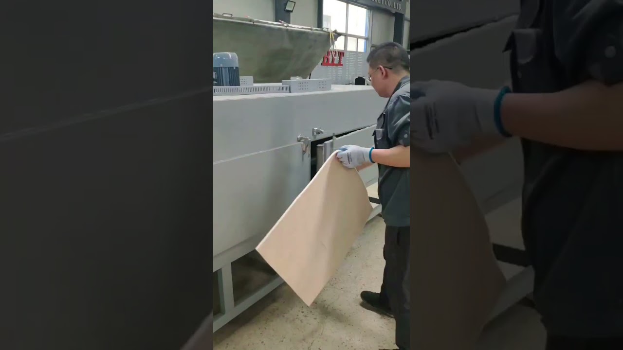how to use vacuum press thermoform felt