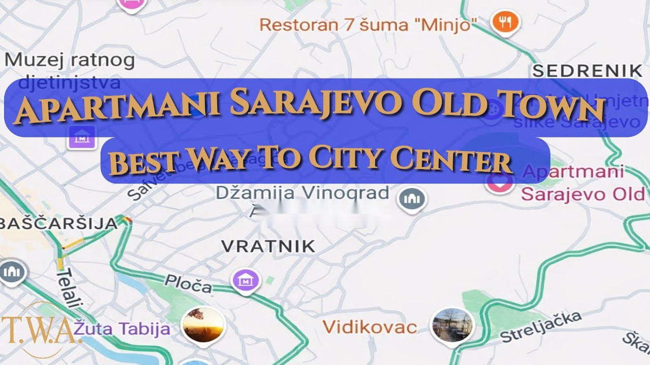 🚗 Cinematic Drive &ndash; Sarajevo City Center | 3 Routes Compared (4K Dashcam)
