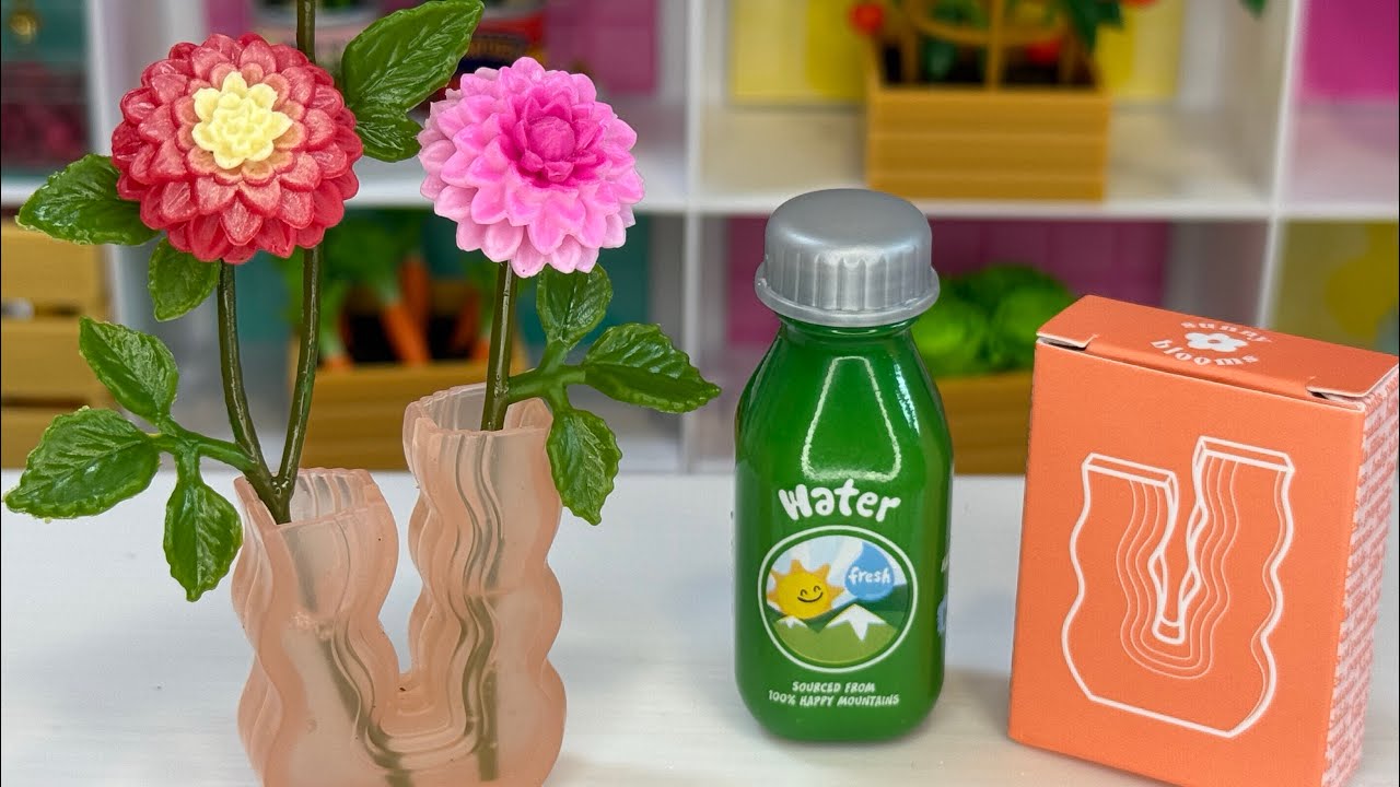 Miniverse Make It Mini Nature Putting Together! (Dahlias) #miniverse #unboxing