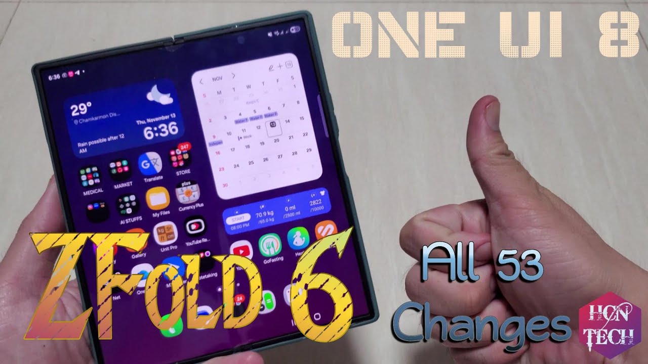 Official One UI 8 Update for Samsung Galaxy Z Fold 6 – All Changes