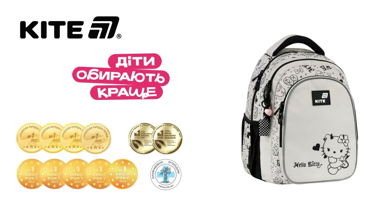 Рюкзак Kite Education teens модель 8001M | Огляд рюкзака Kite™ колекції 2026 | Kite Official