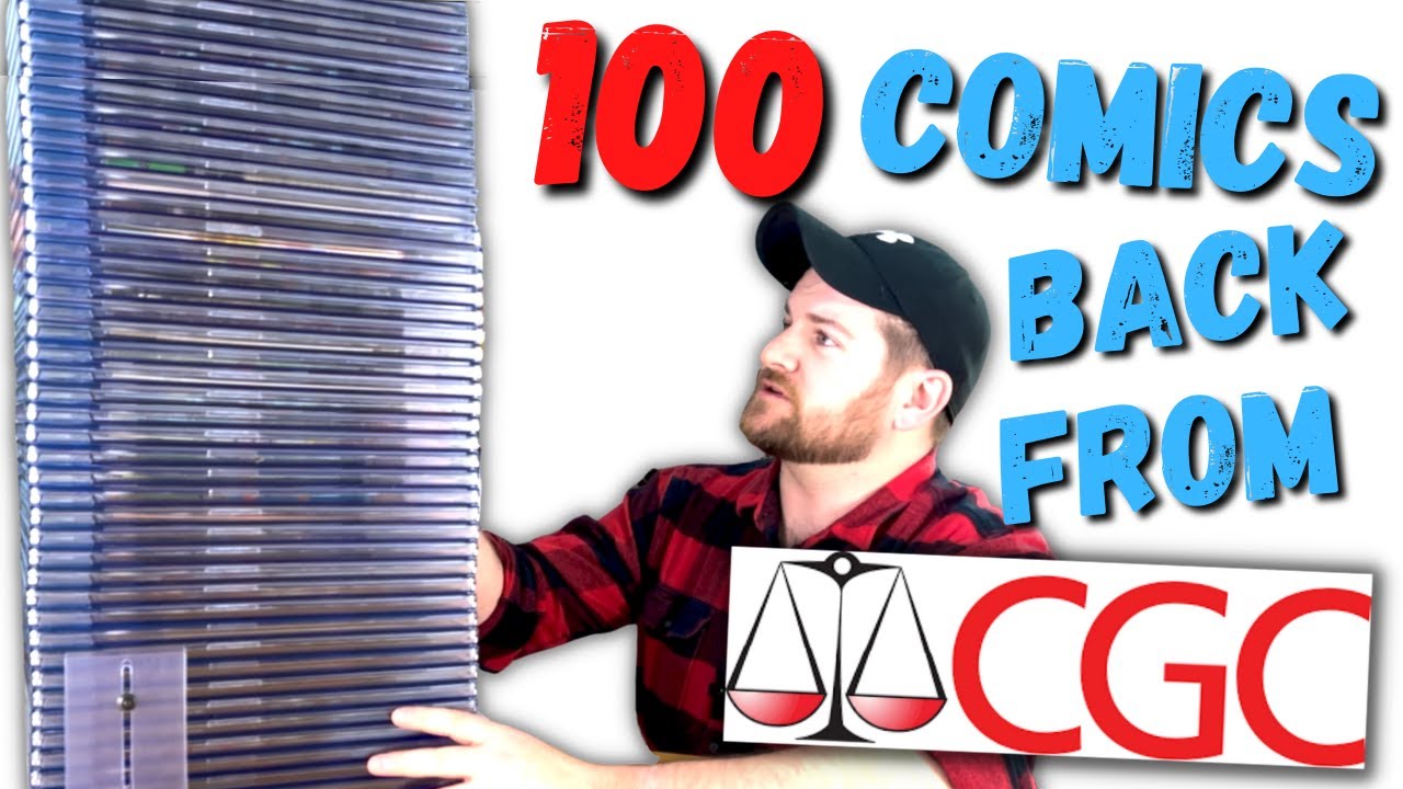 100 Comics 9.8 Pre-Screen Back From CGC!