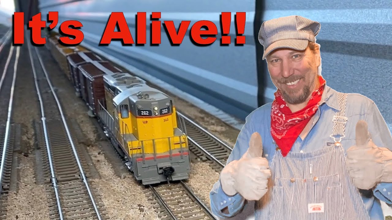 My $1.00 Ex-Club Layout Is Back In Operation!!