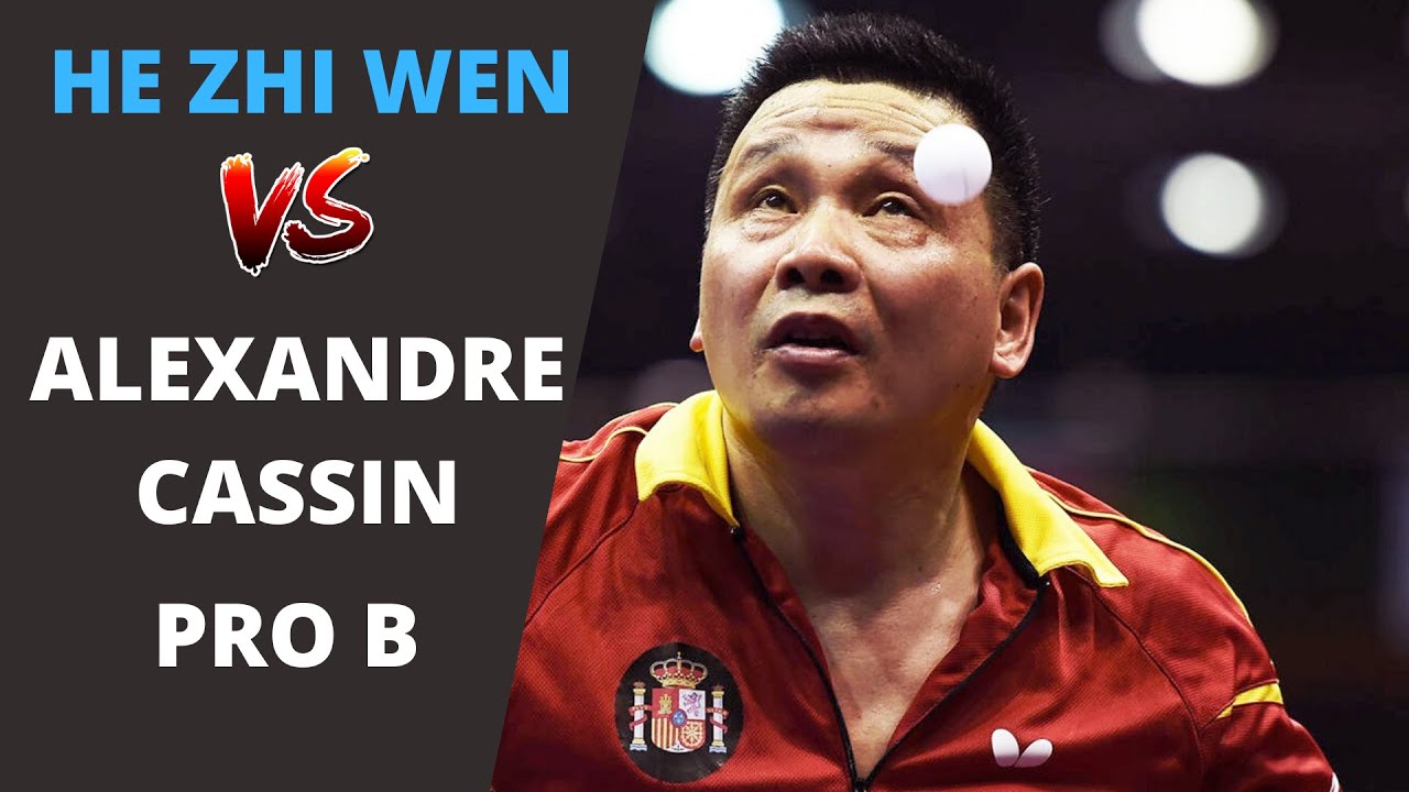 HE Zhi Wen vs Alexandre CASSIN | French League 2017/2018