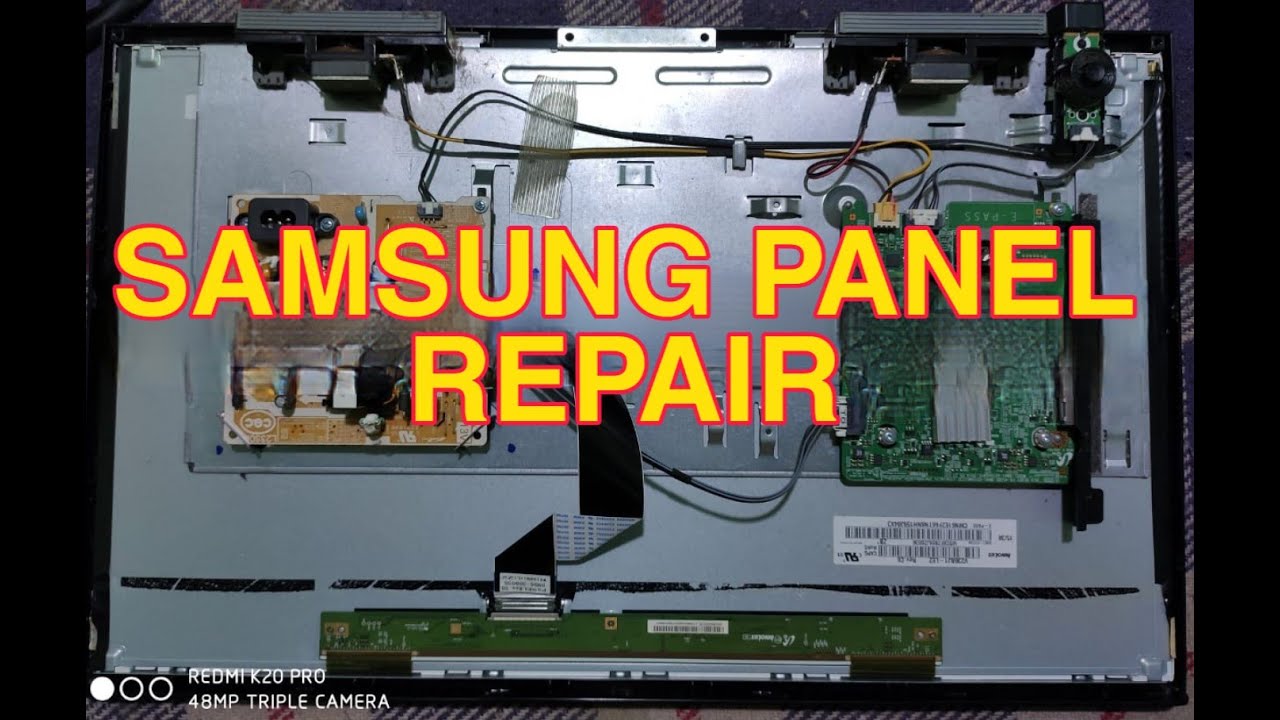 SAMSUNG 24INCH#NO DISPLAY#PANEL REPAIR